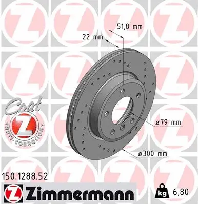 Brake Disc (150.1288.52)