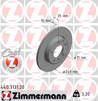Brake Disc (440.3131.20)