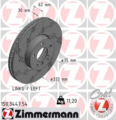 Brake Disc (150.3447.54)
