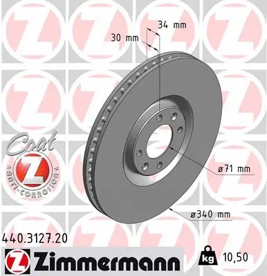 Brake Disc (440.3127.20)