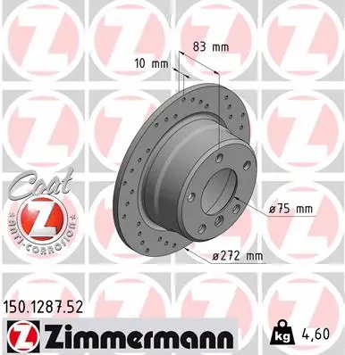 Brake Disc (150.1287.52)