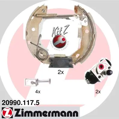 Brake Shoe Set (20990.117.5)