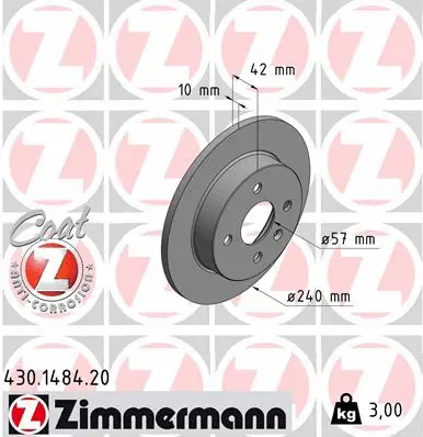 Brake Disc (430.1484.20)