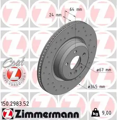 Brake Disc (150.2983.52)