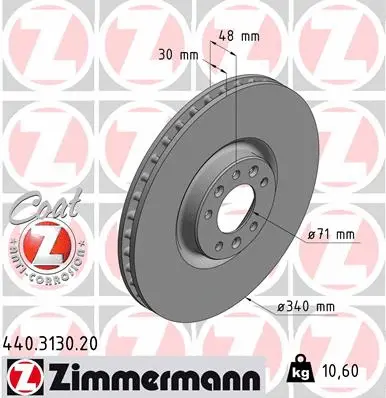 Brake Disc (440.3130.20)