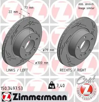 Brake Disc (150.3497.53)