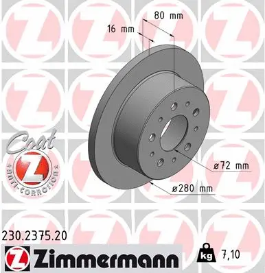 Brake Disc (230.2375.20)