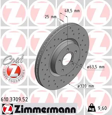 Brake Disc (610.3709.52)