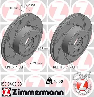 Brake Disc (150.3403.53)