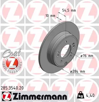 Brake Disc (285.3540.20)