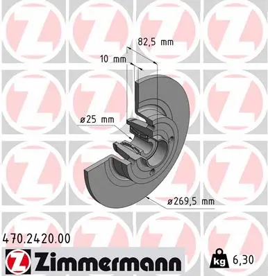 Brake Disc (470.2420.00)