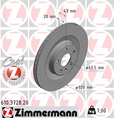 Brake Disc (610.3728.20)