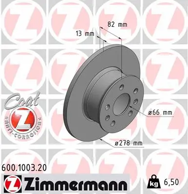 Brake Disc (600.1003.20)