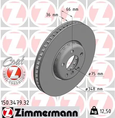 Brake Disc (150.3479.32)