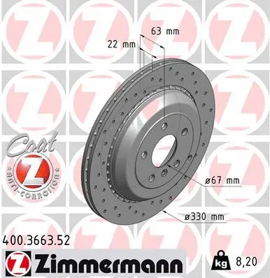 Brake Disc (400.3663.52)