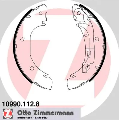 Brake Shoe Set (10990.112.8)