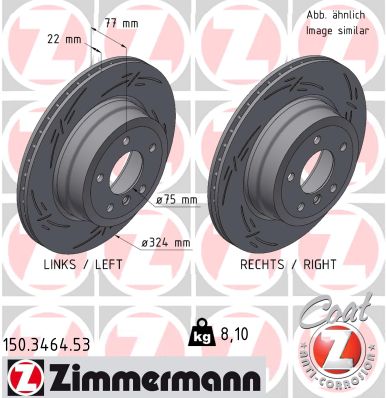 Brake Disc (150.3464.53)