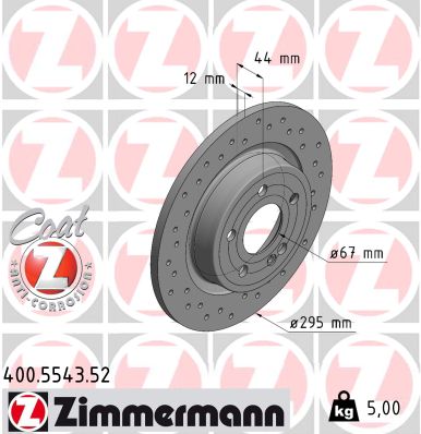 Brake Disc (400.5543.52)