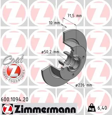 Brake Disc (600.1094.20)