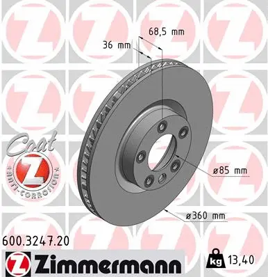 Brake Disc (600.3247.20)