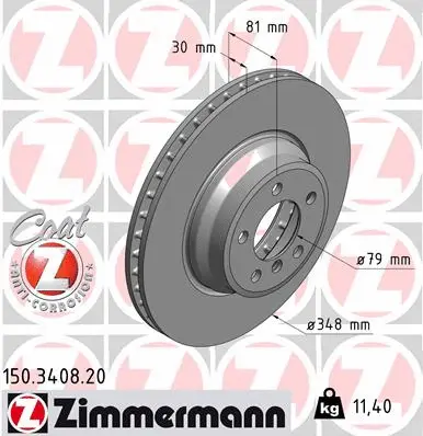 Brake Disc (150.3408.20)