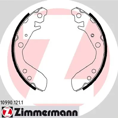 Brake Shoe Set (10990.121.1)