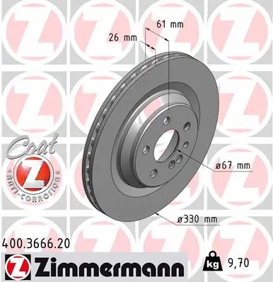 Brake Disc (400.3666.20)