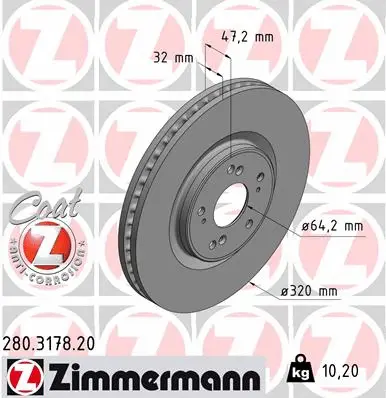 Brake Disc (280.3178.20)