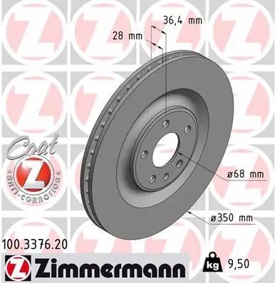 Brake Disc (100.3376.20)