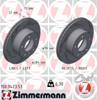 Brake Disc (150.3423.53)