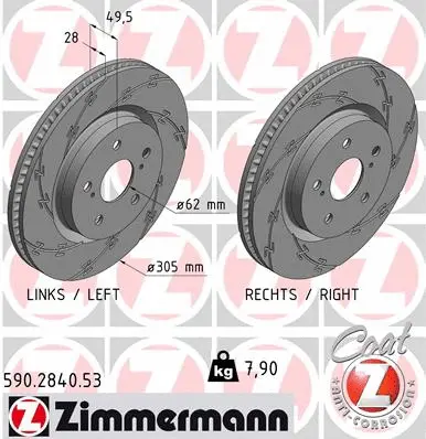 Brake Disc (590.2840.53)