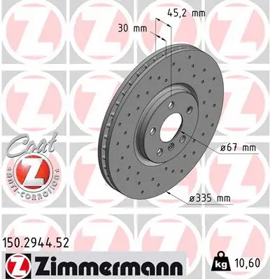 Brake Disc (150.2944.52)