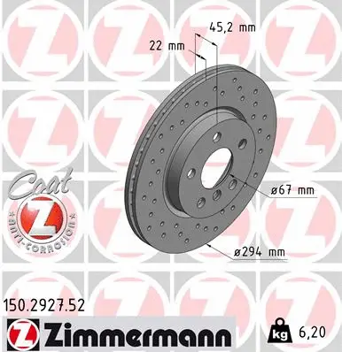 Brake Disc (150.2927.52)