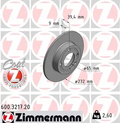 Brake Disc (600.3217.20)