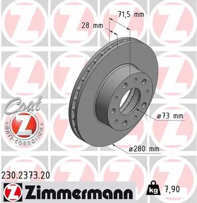Brake Disc (230.2373.20)
