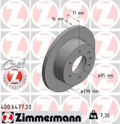 Brake Disc (400.6477.20)