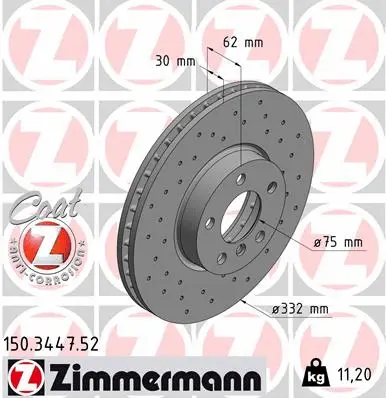 Brake Disc (150.3447.52)