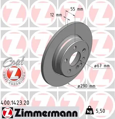 Brake Disc (400.1423.20)