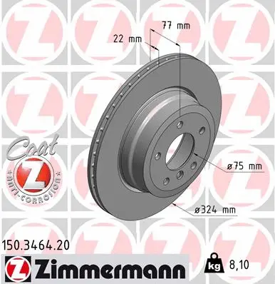 Brake Disc (150.3464.20)