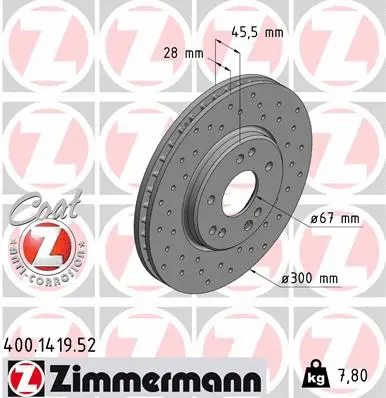 Brake Disc (400.1419.52)