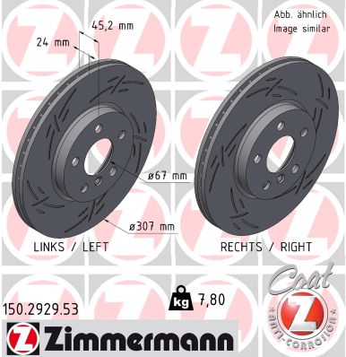 Brake Disc (150.2929.53)