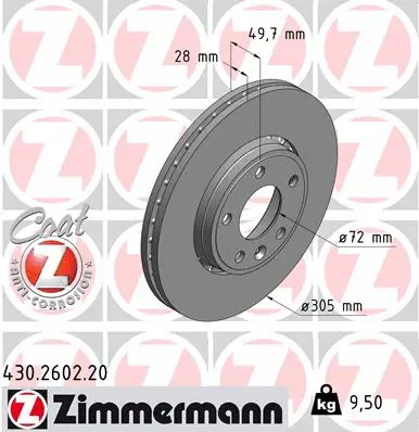 Brake Disc (430.2602.20)
