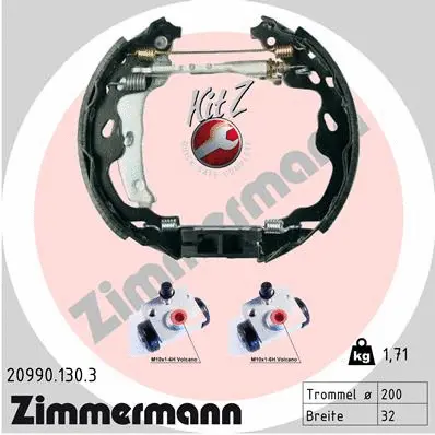 Brake Shoe Set (20990.130.3)