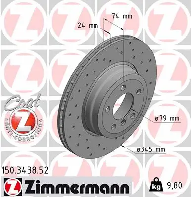 Brake Disc (150.3438.52)