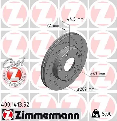 Brake Disc (400.1413.52)