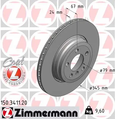 Brake Disc (150.3411.20)