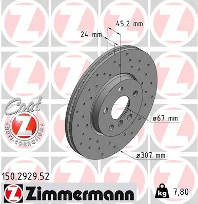 Brake Disc (150.2929.52)