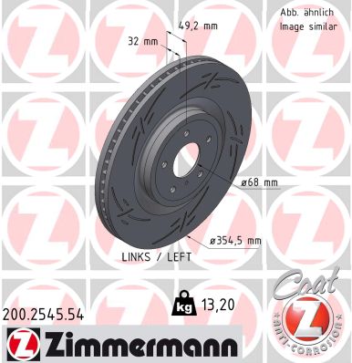 Brake Disc (200.2545.54)