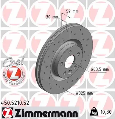 Brake Disc (450.5210.52)