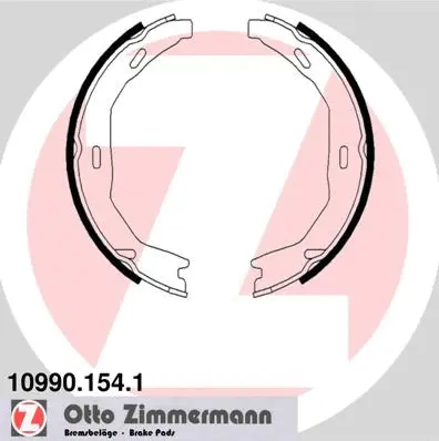 Brake Shoe Set, parking brake (10990.154.1)